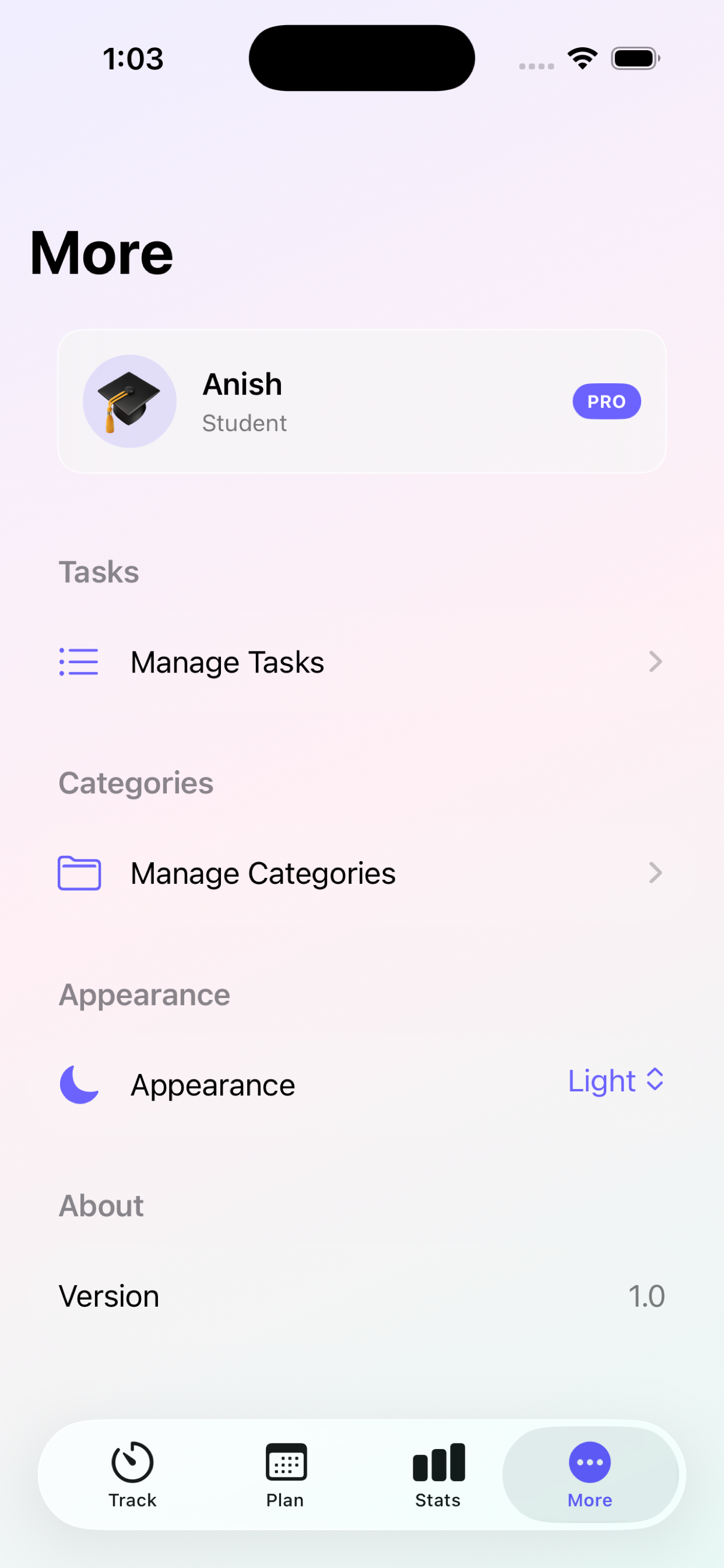 More screen
